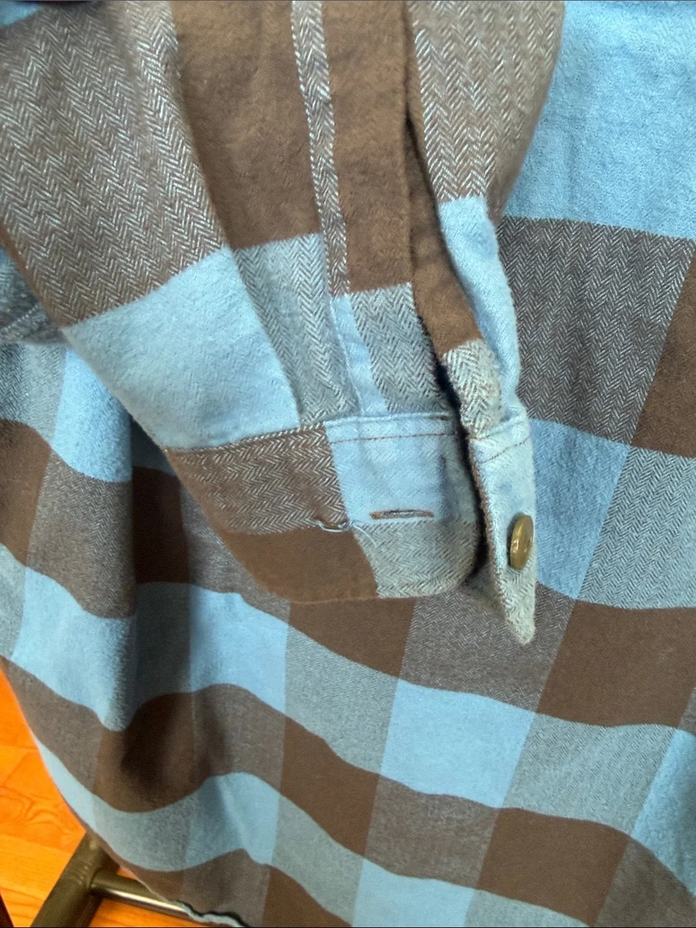 J. Crew Blue and Black Buffalo Plaid Button-Down Shirt